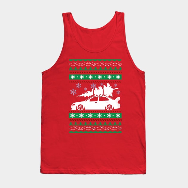 Christmas Xmas Tank Top by fromherotozero